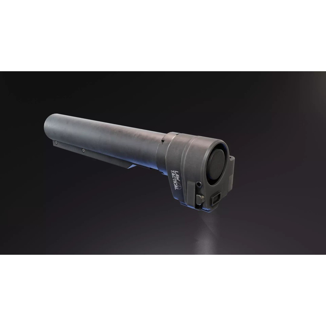 LT Folding Stock Adapter 3D Model – Low Poly PBR Game Asset, FBX - View 2