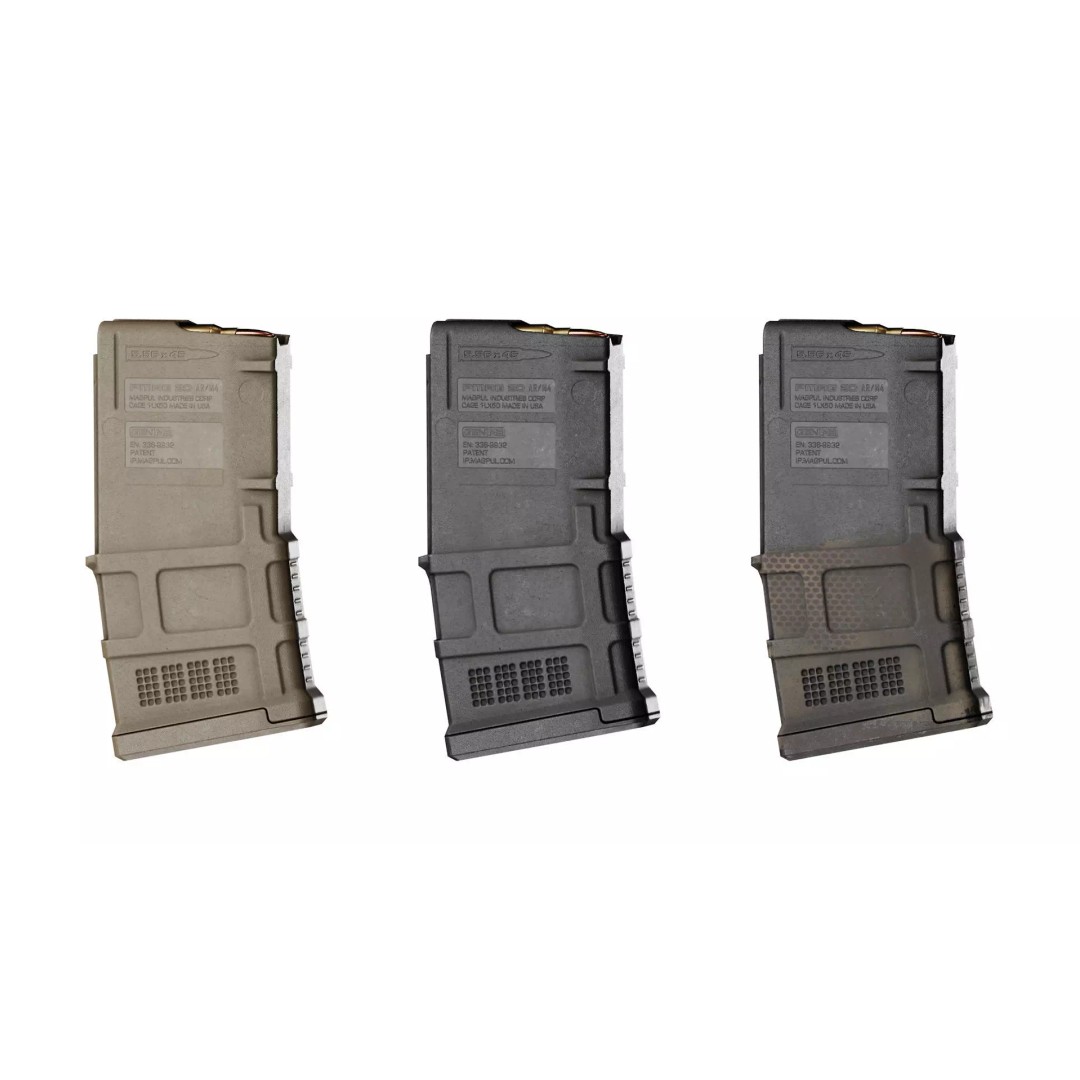 MAGPUL PMAG GEN M3 20 Round 3D Model – Low Poly Game Asset, FBX - View 2