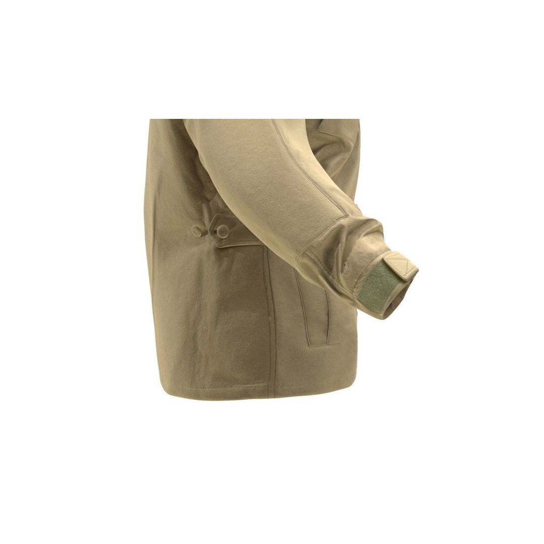 Jacket 3D Model – Low Poly Rigged Military Outfit, FBX, Blender - View 12