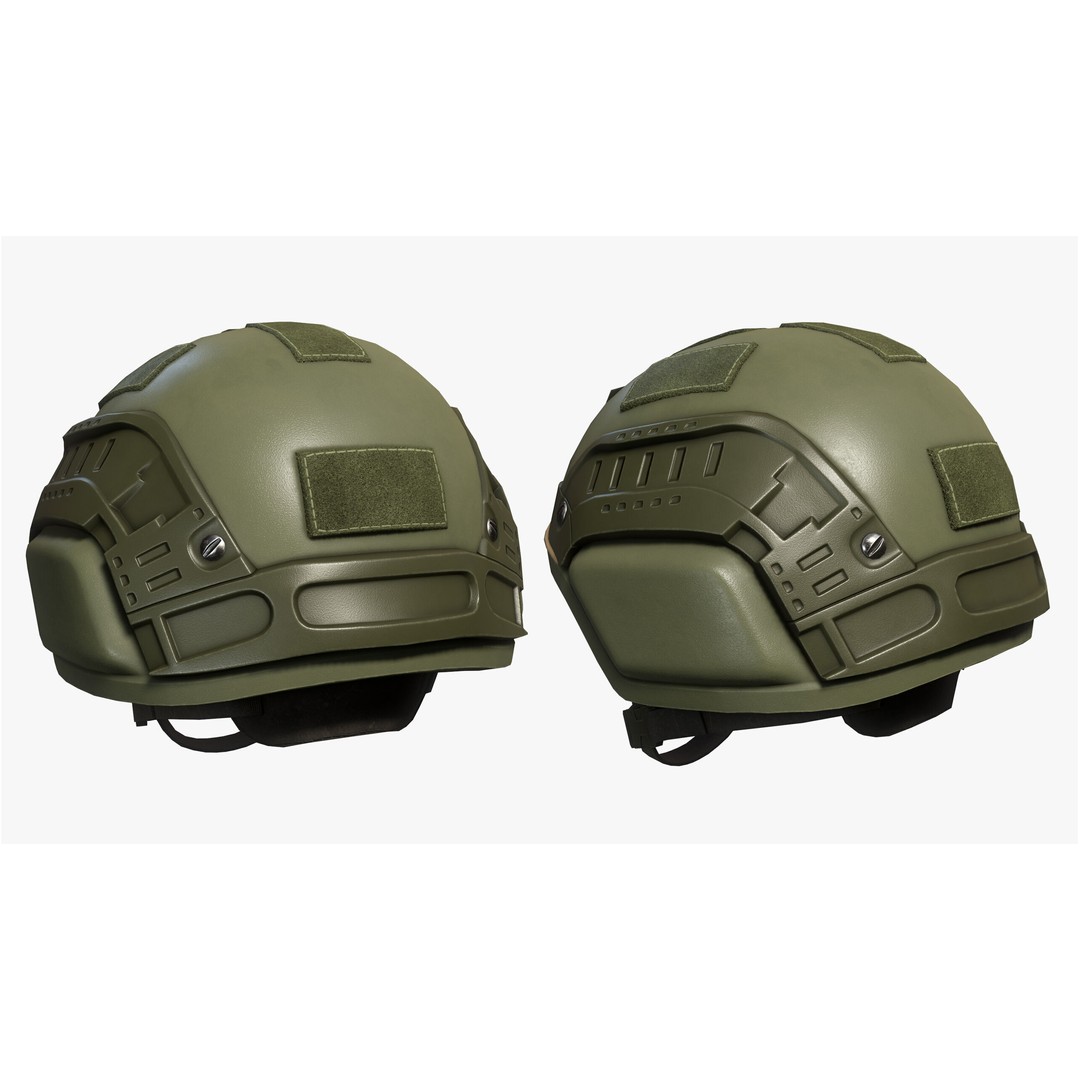 Helmet 3D Model – Low Poly Game-Ready Armor for Unity & Unreal - View 7
