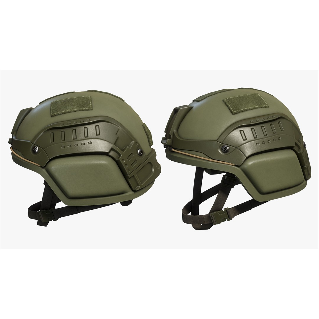 Helmet 3D Model – Low Poly Game-Ready Armor for Unity & Unreal - View 8