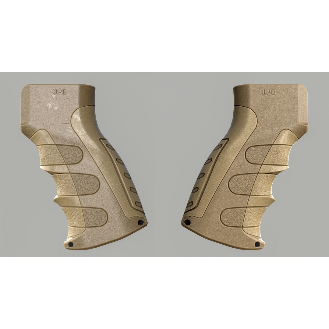Haenel RS9 3D Model – Low Poly Game Ready Rifle, FBX - View 37