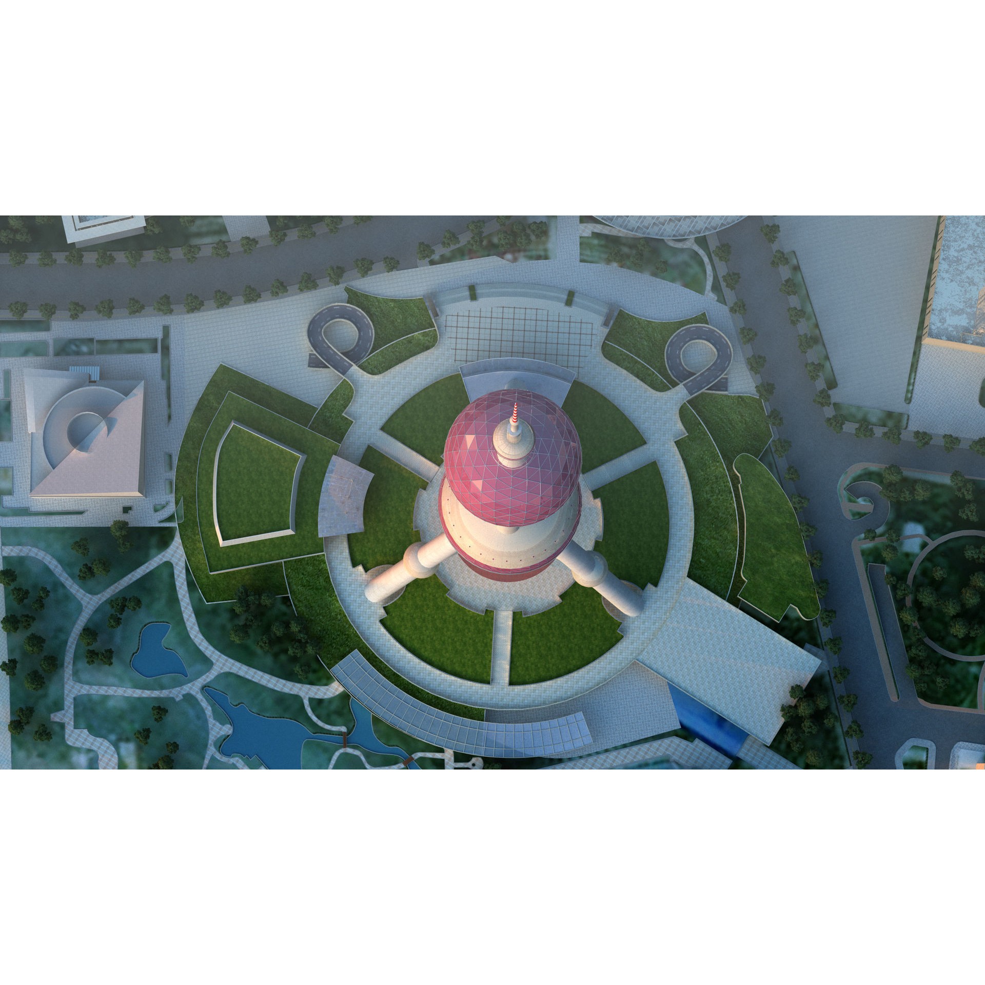 Shanghai Cityscape - High-Quality 3D Model - View 13