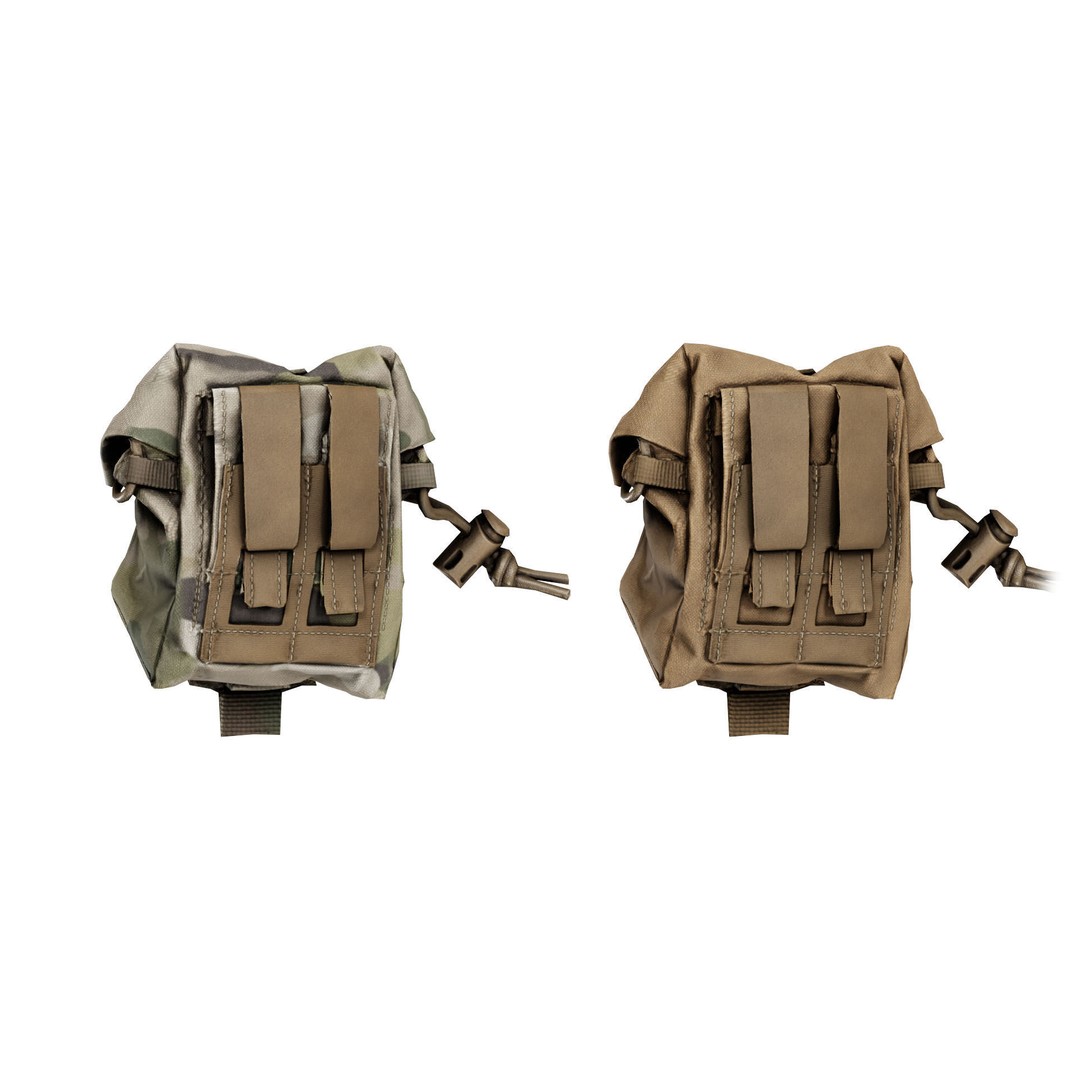CRYE PRECISION Frag Pouch 3D Model – Low Poly Game Asset, FBX & OBJ - View 5