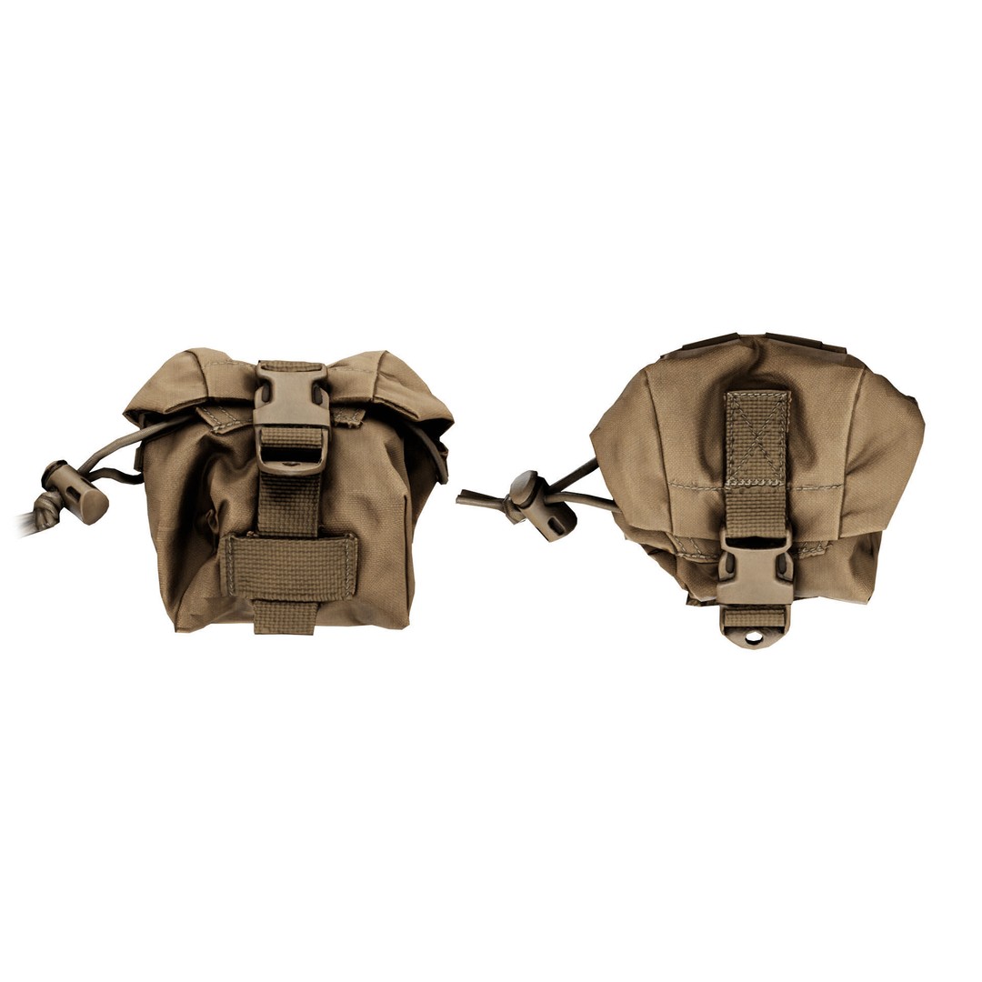 CRYE PRECISION Frag Pouch 3D Model – Low Poly Game Asset, FBX & OBJ - View 8