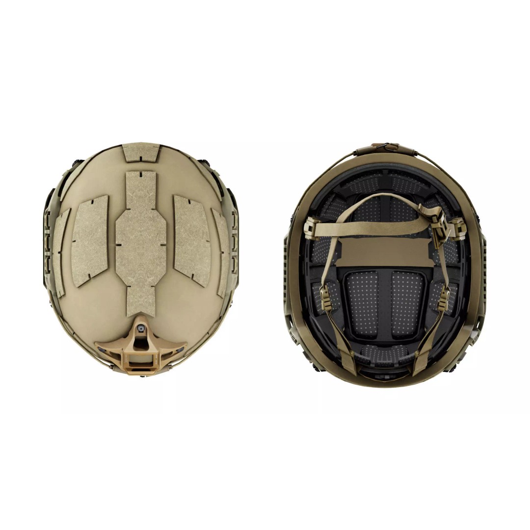 GALVION Caiman 3D Model – Low Poly Game-Ready Military Helmet, FBX - View 5