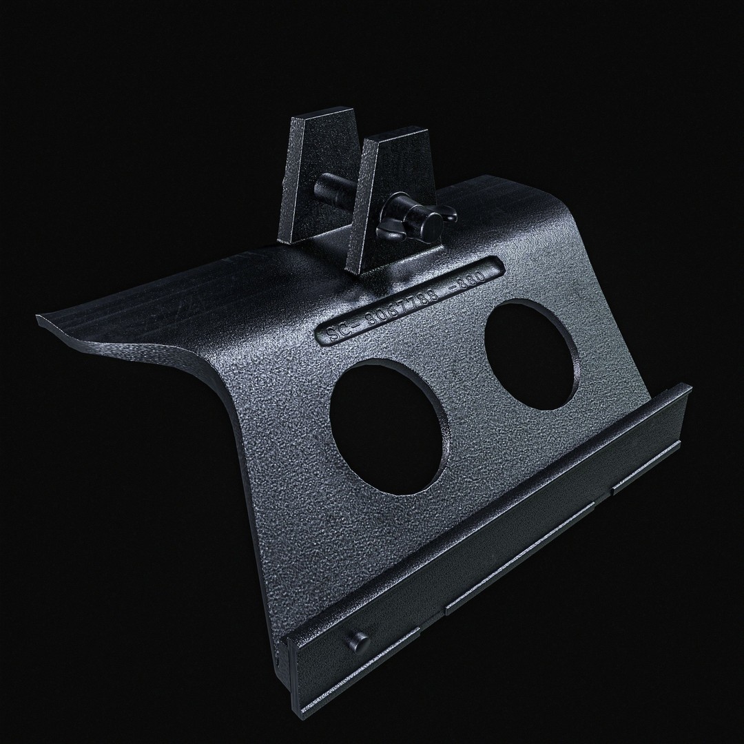 AN PVS 2 Night Vision Scope 3D Model – Low Poly PBR Game Asset, FBX - View 5