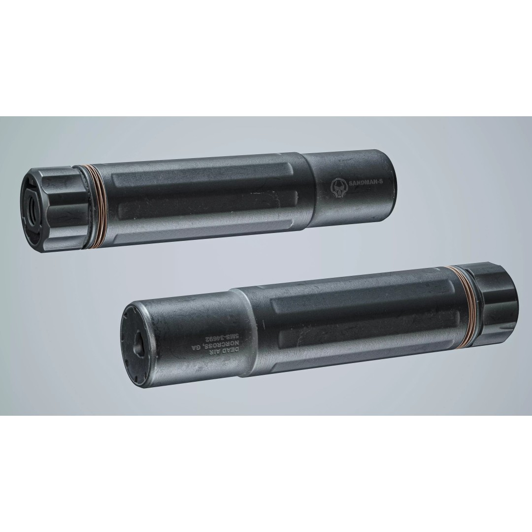 AR15 Silencer 3D Model – Low Poly Game-Ready Asset, FBX, OBJ - View 3