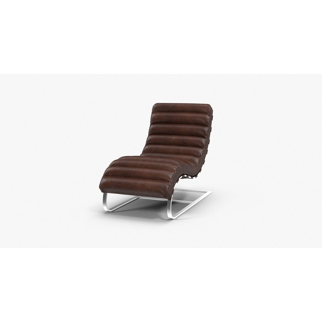 Low-Poly Chair 3D Model – Realistic Furniture Asset, FBX & OBJ - View 10