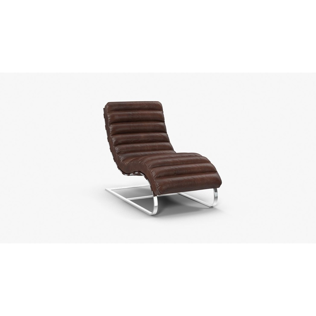 Low-Poly Chair 3D Model – Realistic Furniture Asset, FBX & OBJ - View 12