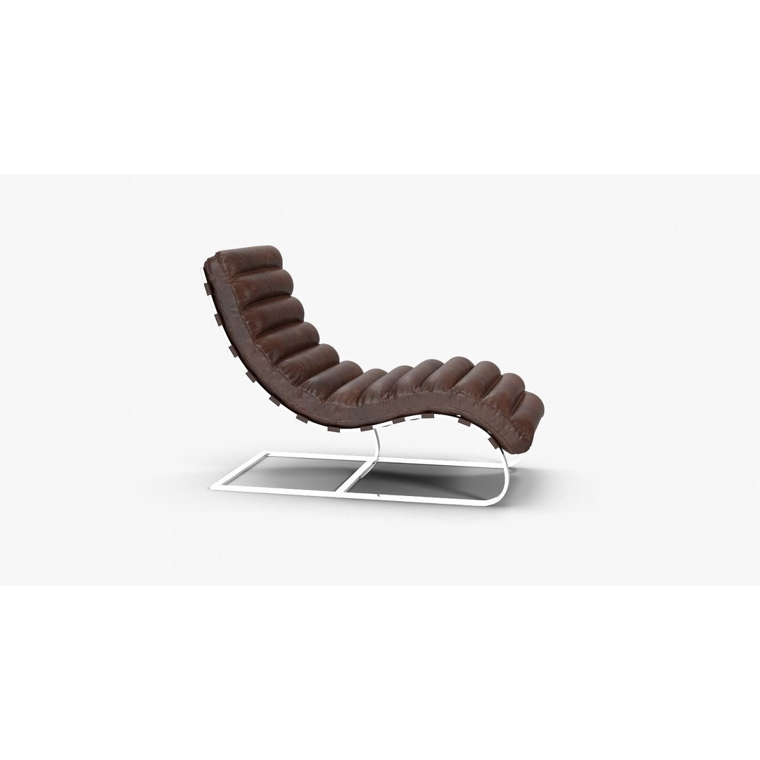 Low-Poly Chair 3D Model – Realistic Furniture Asset, FBX & OBJ - View 14