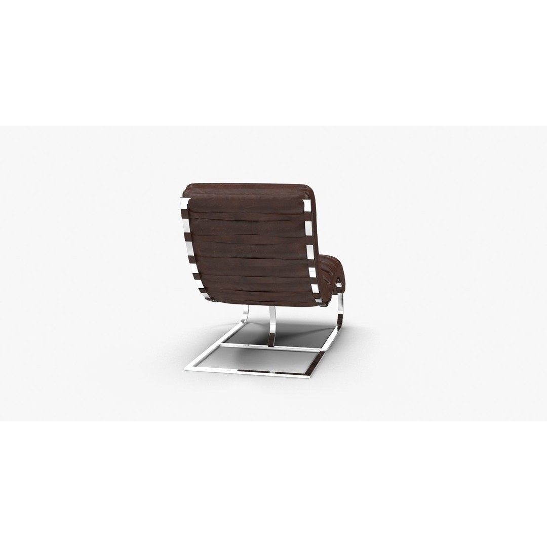 Low-Poly Chair 3D Model – Realistic Furniture Asset, FBX & OBJ - View 18