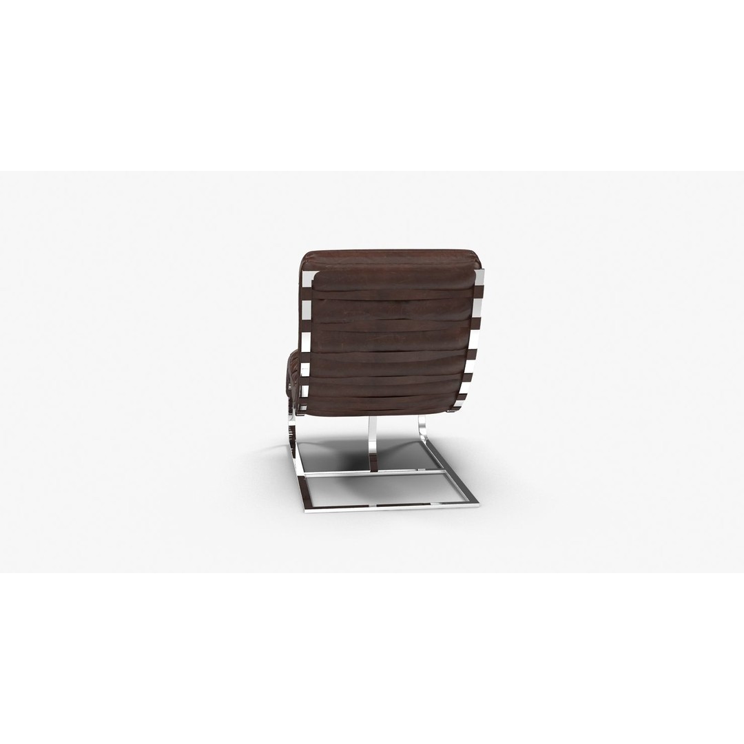 Low-Poly Chair 3D Model – Realistic Furniture Asset, FBX & OBJ - View 19
