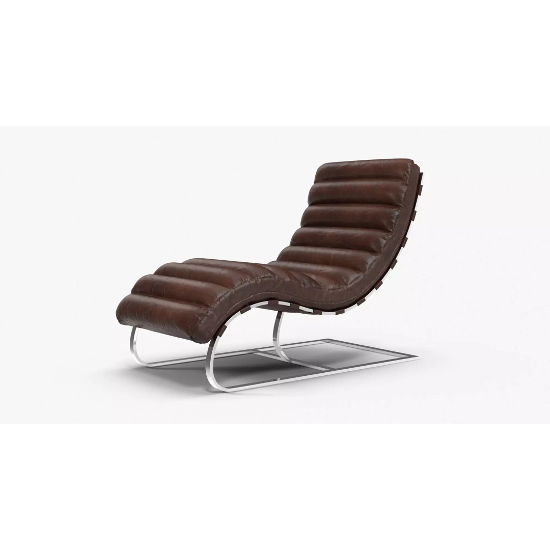 Low-Poly Chair 3D Model – Realistic Furniture Asset, FBX & OBJ - View 2