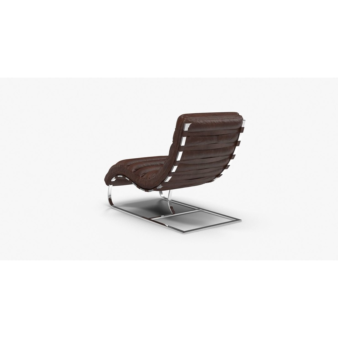 Low-Poly Chair 3D Model – Realistic Furniture Asset, FBX & OBJ - View 20