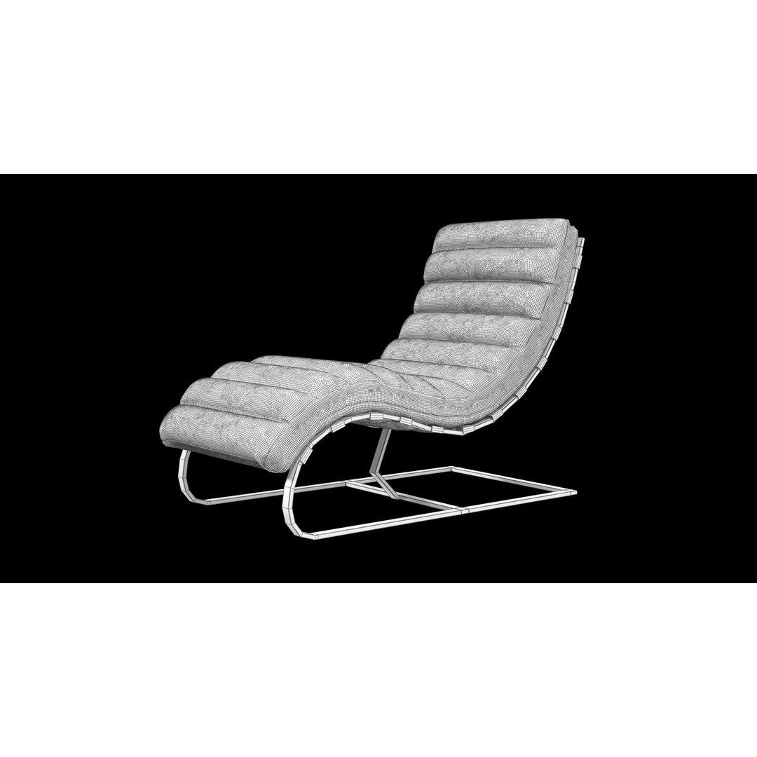 Low-Poly Chair 3D Model – Realistic Furniture Asset, FBX & OBJ - View 25
