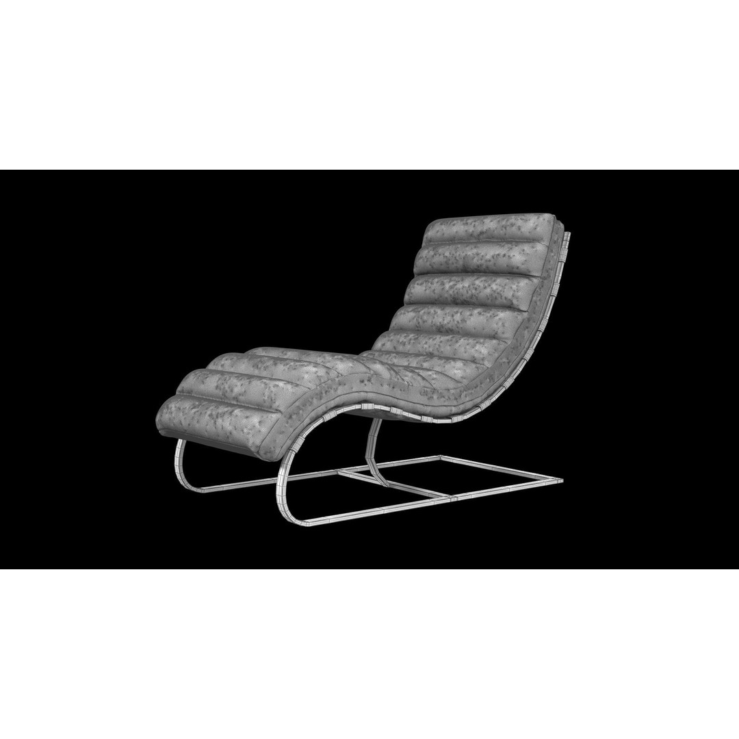 Low-Poly Chair 3D Model – Realistic Furniture Asset, FBX & OBJ - View 26