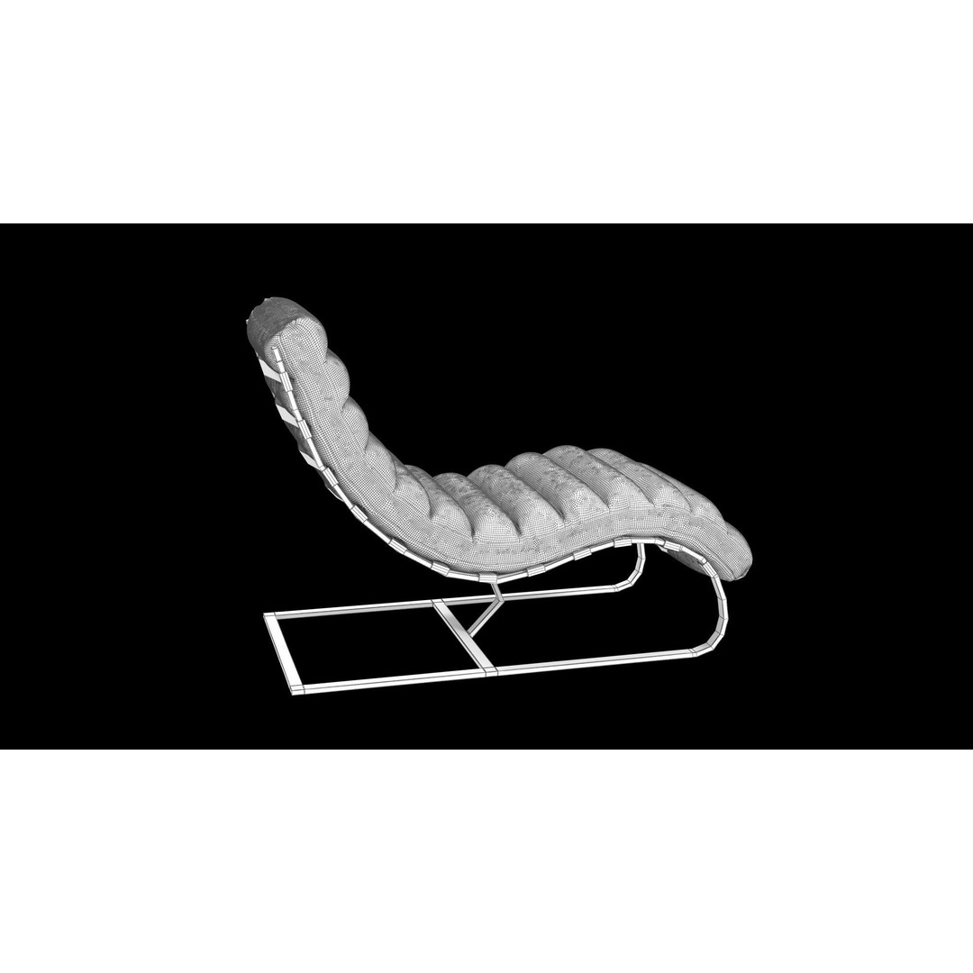 Low-Poly Chair 3D Model – Realistic Furniture Asset, FBX & OBJ - View 29