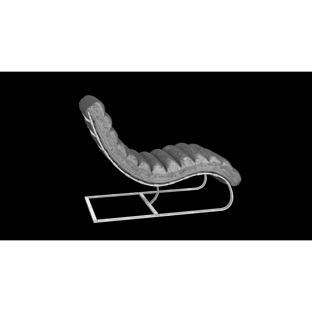 Low-Poly Chair 3D Model – Realistic Furniture Asset, FBX & OBJ - View 30