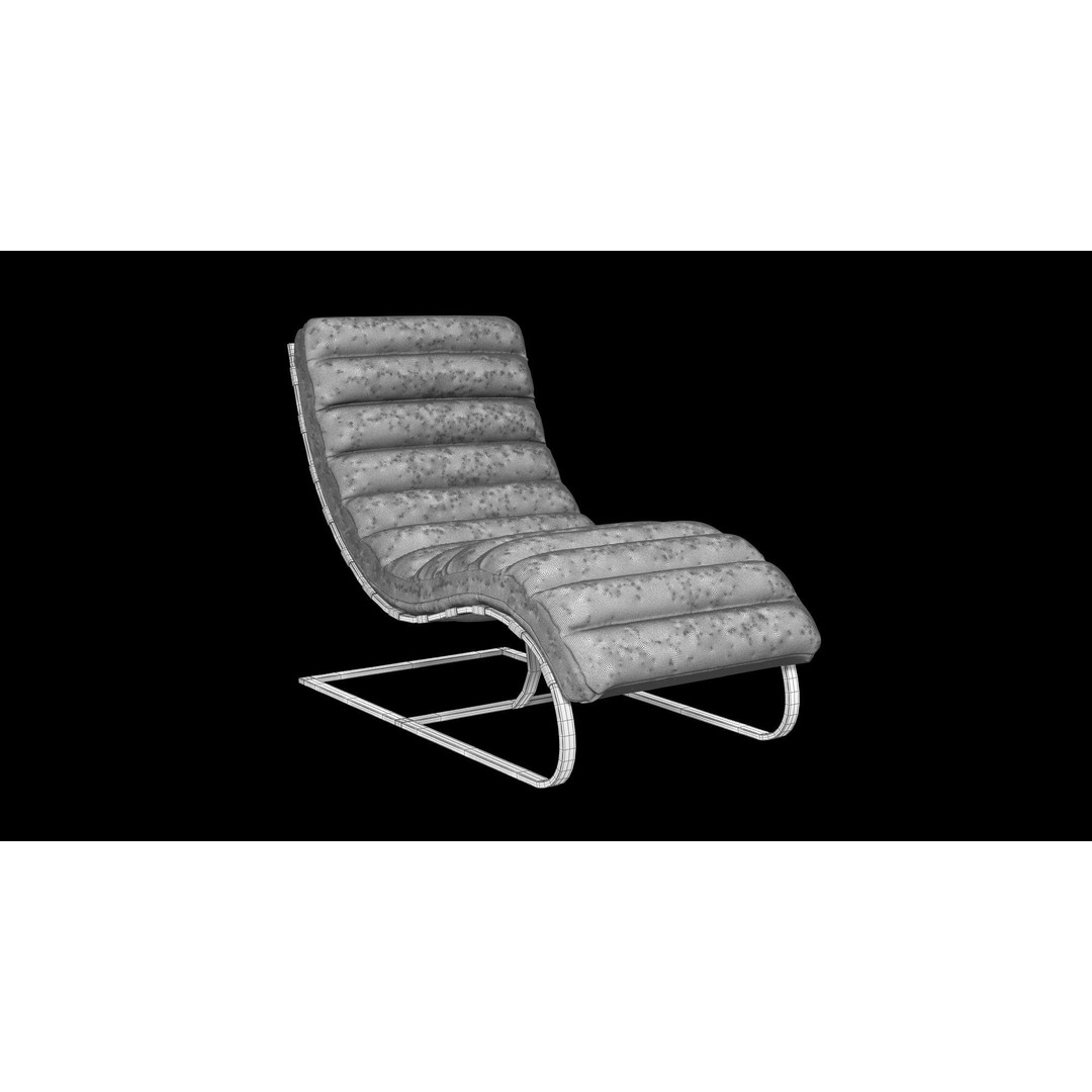 Low-Poly Chair 3D Model – Realistic Furniture Asset, FBX & OBJ - View 32