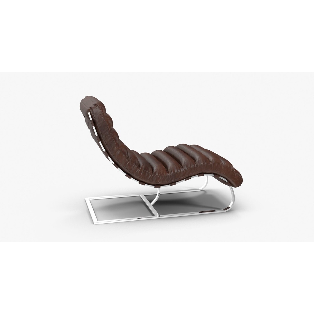 Low-Poly Chair 3D Model – Realistic Furniture Asset, FBX & OBJ - View 5