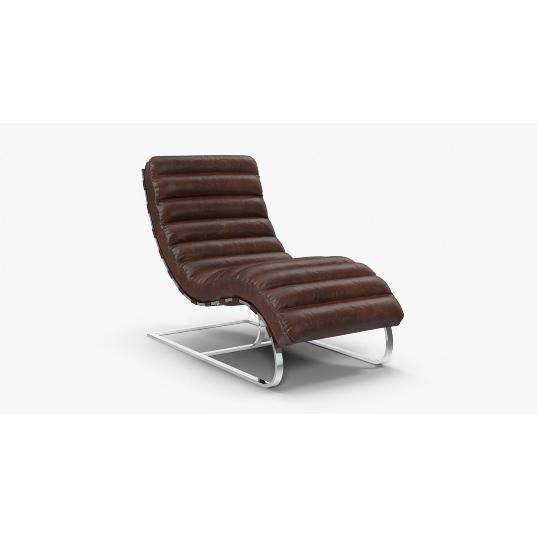 Low-Poly Chair 3D Model – Realistic Furniture Asset, FBX & OBJ - View 6