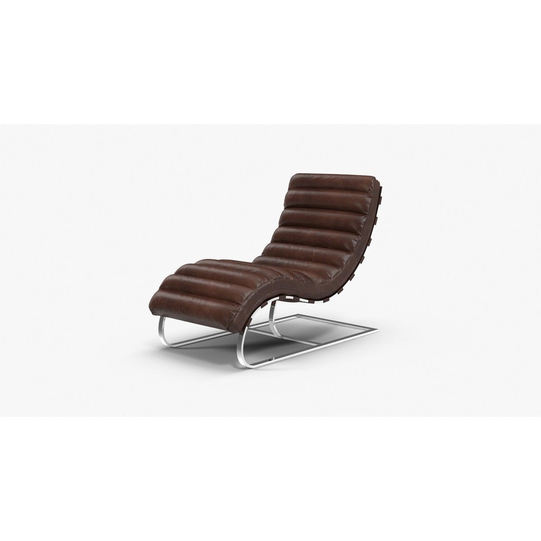 Low-Poly Chair 3D Model – Realistic Furniture Asset, FBX & OBJ - View 9