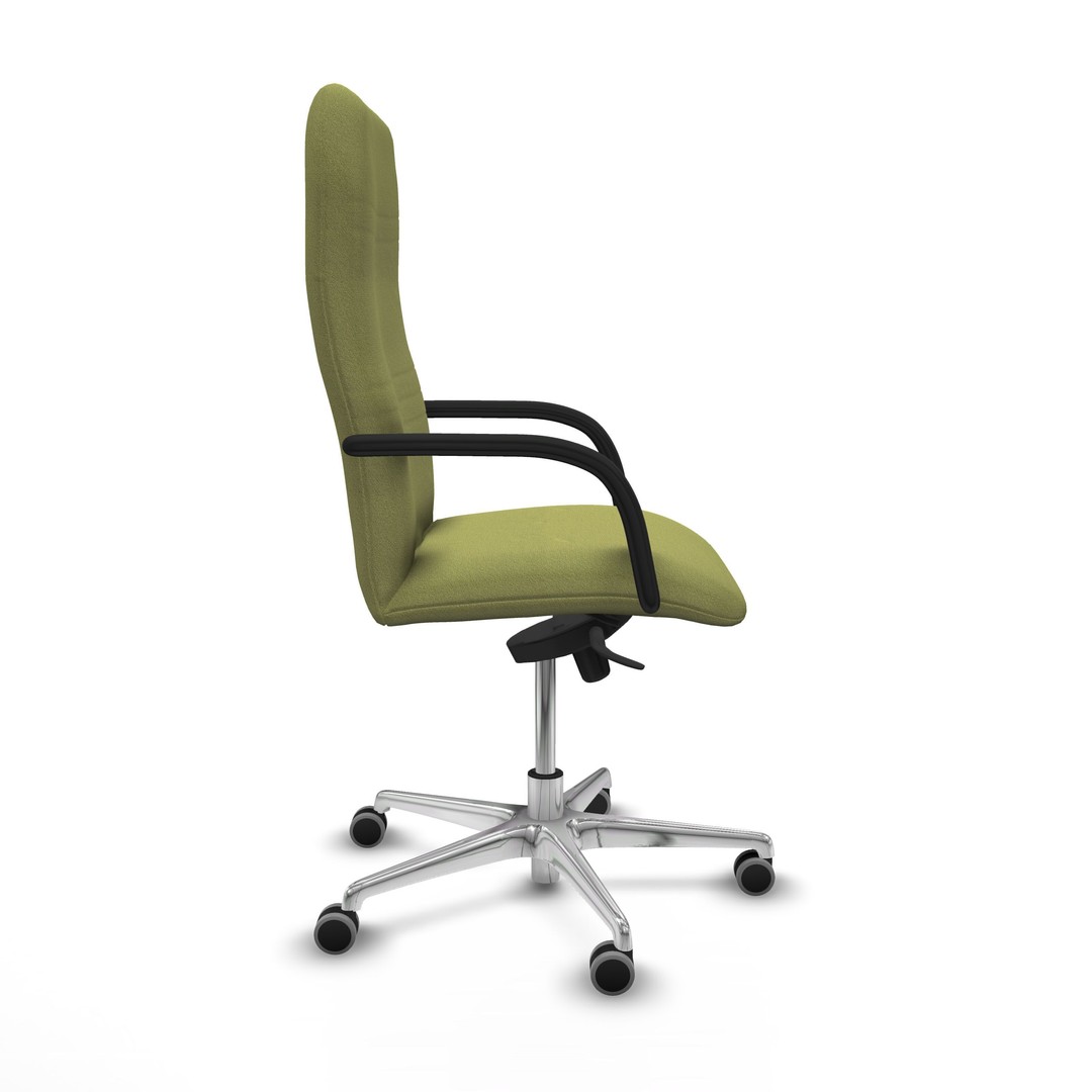 Modern Office Chair 3D Model – Low Poly Ergonomic Design, FBX & OBJ