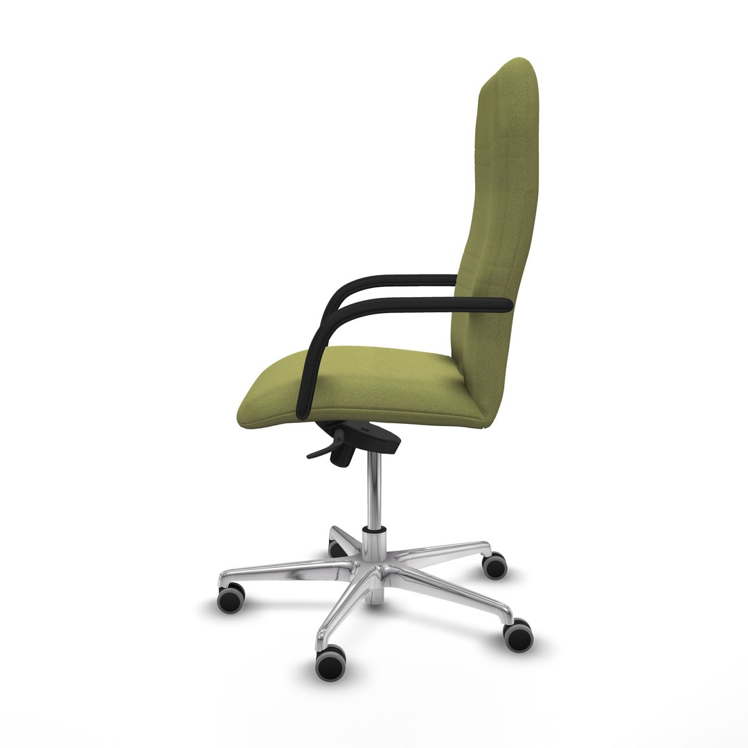 Modern Office Chair 3D Model – Low Poly Ergonomic Design, FBX & OBJ - View 5