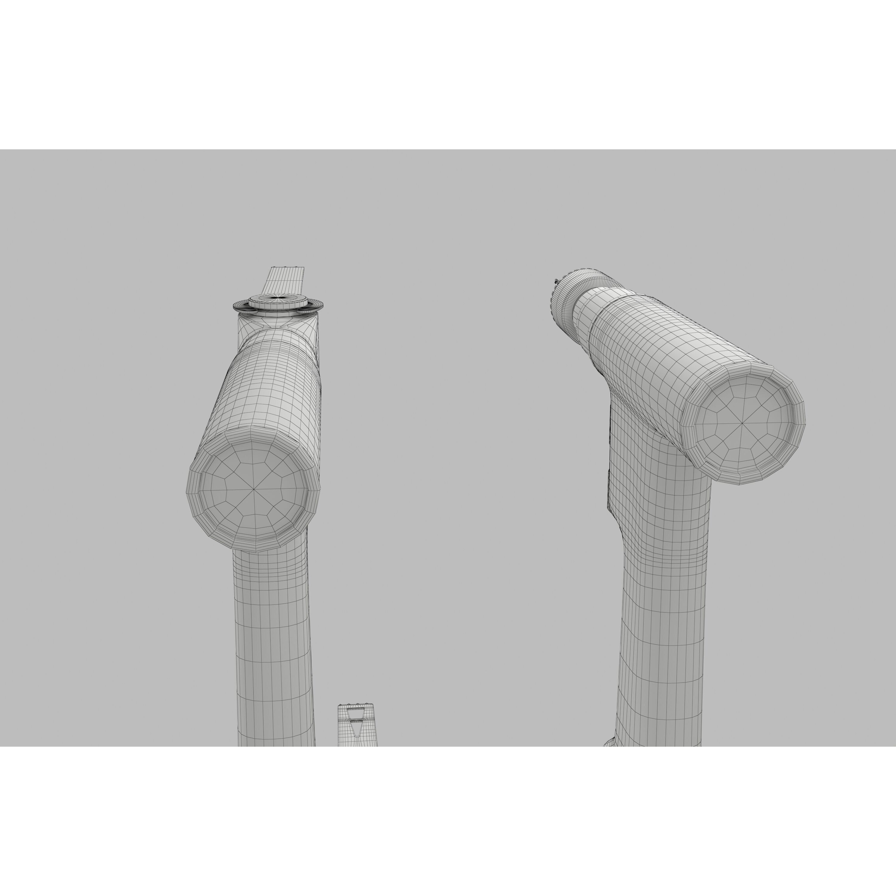 Medical Electric Drill and Bone Saw - Low-Poly Game-Ready 3D Model - View 22