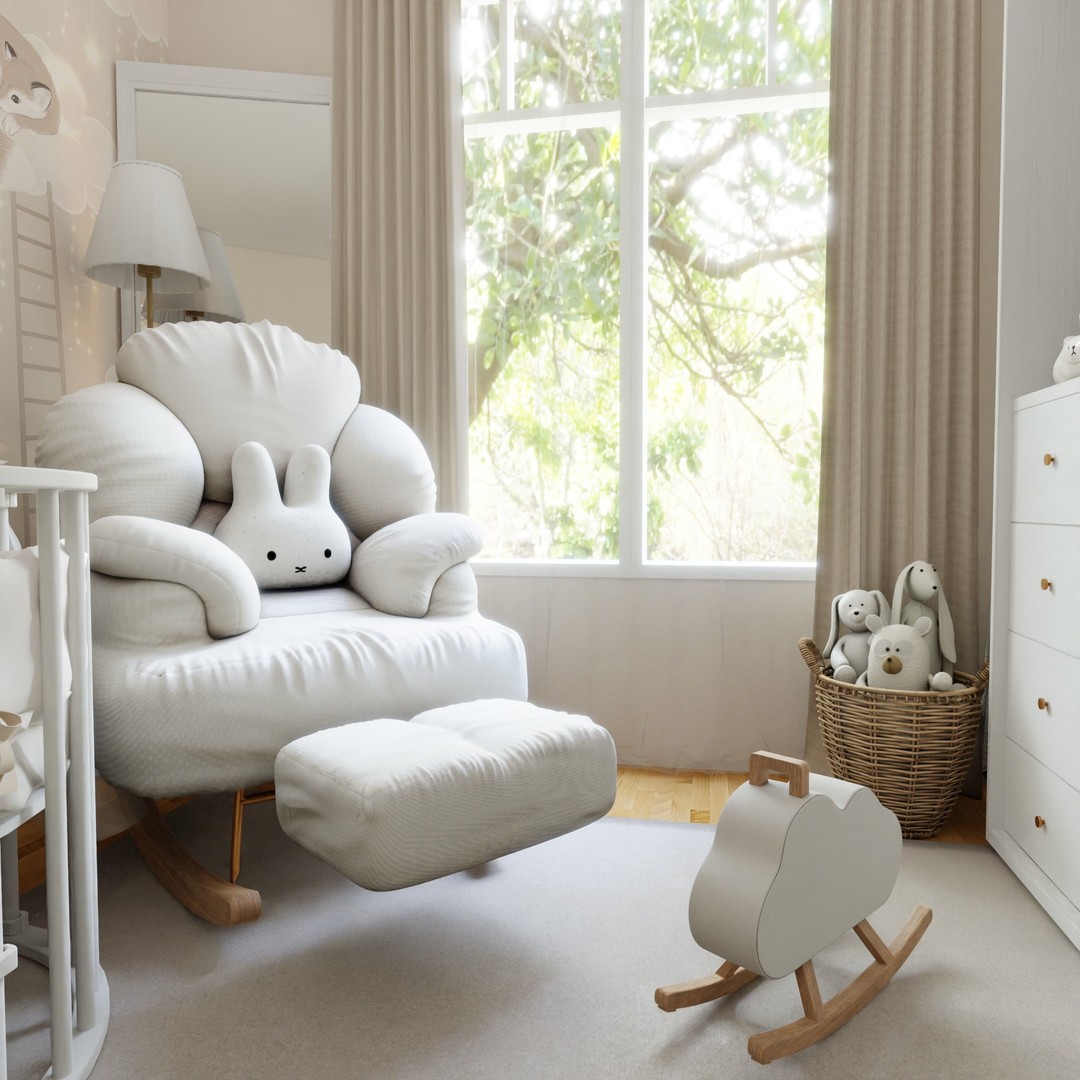 Baby Room 3D Model – Realistic Blender Scene for Nursery Decor - View 11