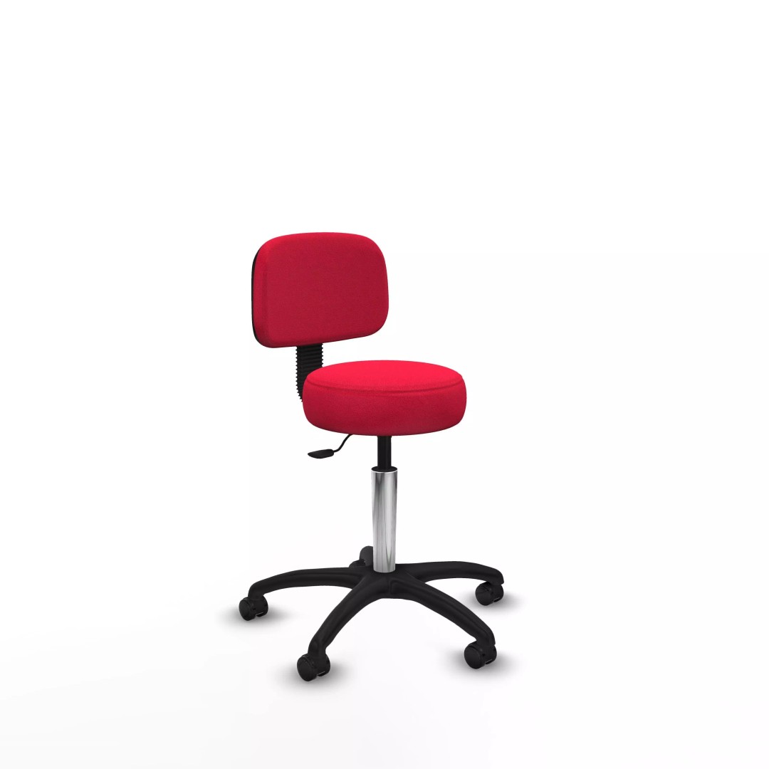 Modern Office Chair 3D Model – Low Poly Game Asset, FBX, PBR Textures - View 2