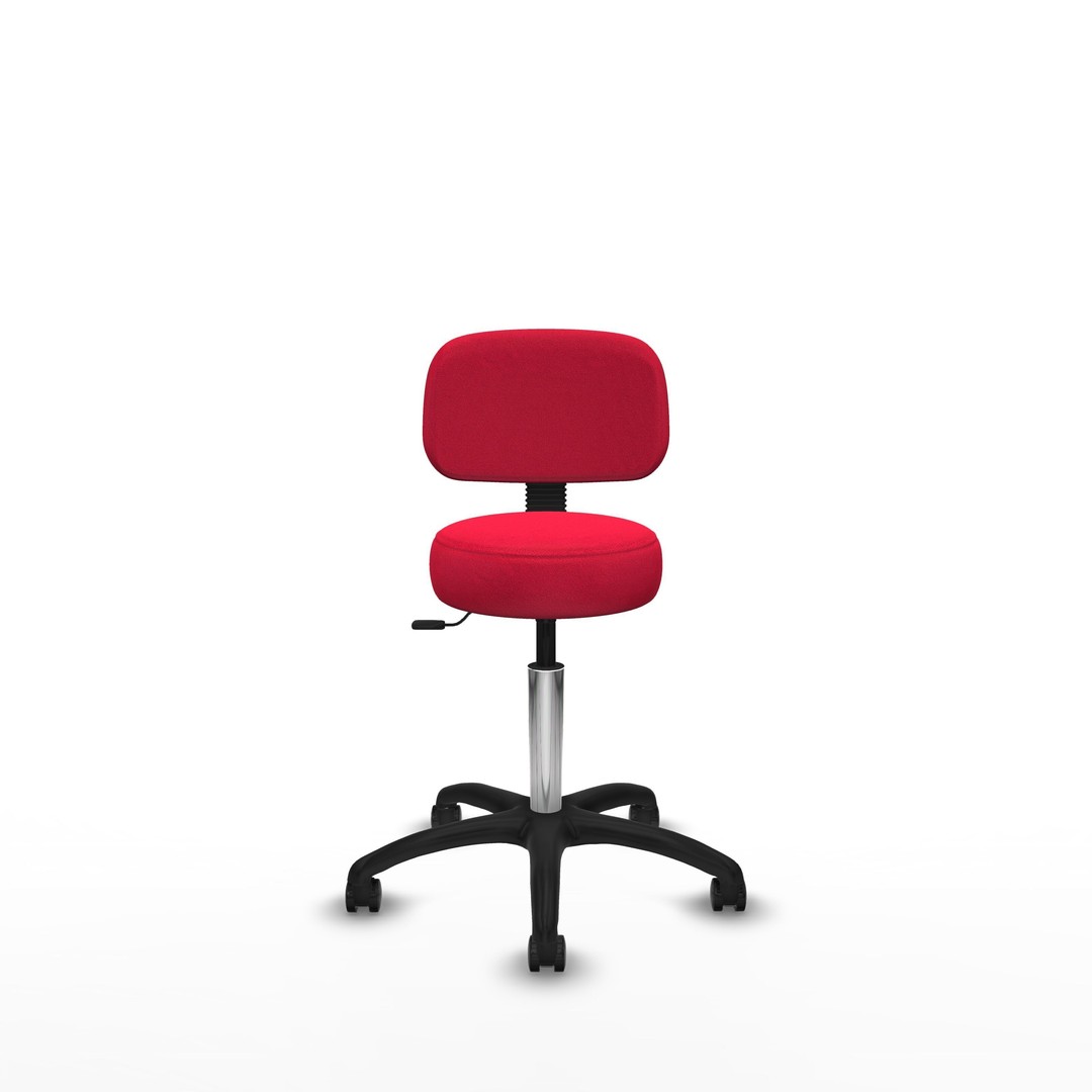 Modern Office Chair 3D Model – Low Poly Game Asset, FBX, PBR Textures - View 3