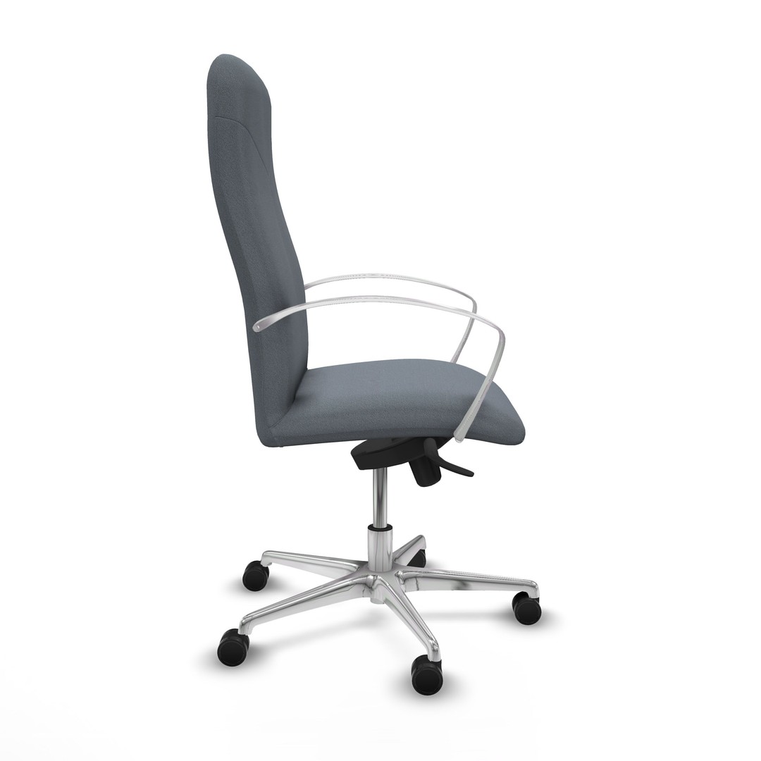 Modern Office Chair 3D Model – Low Poly Ergonomic Design, FBX & OBJ