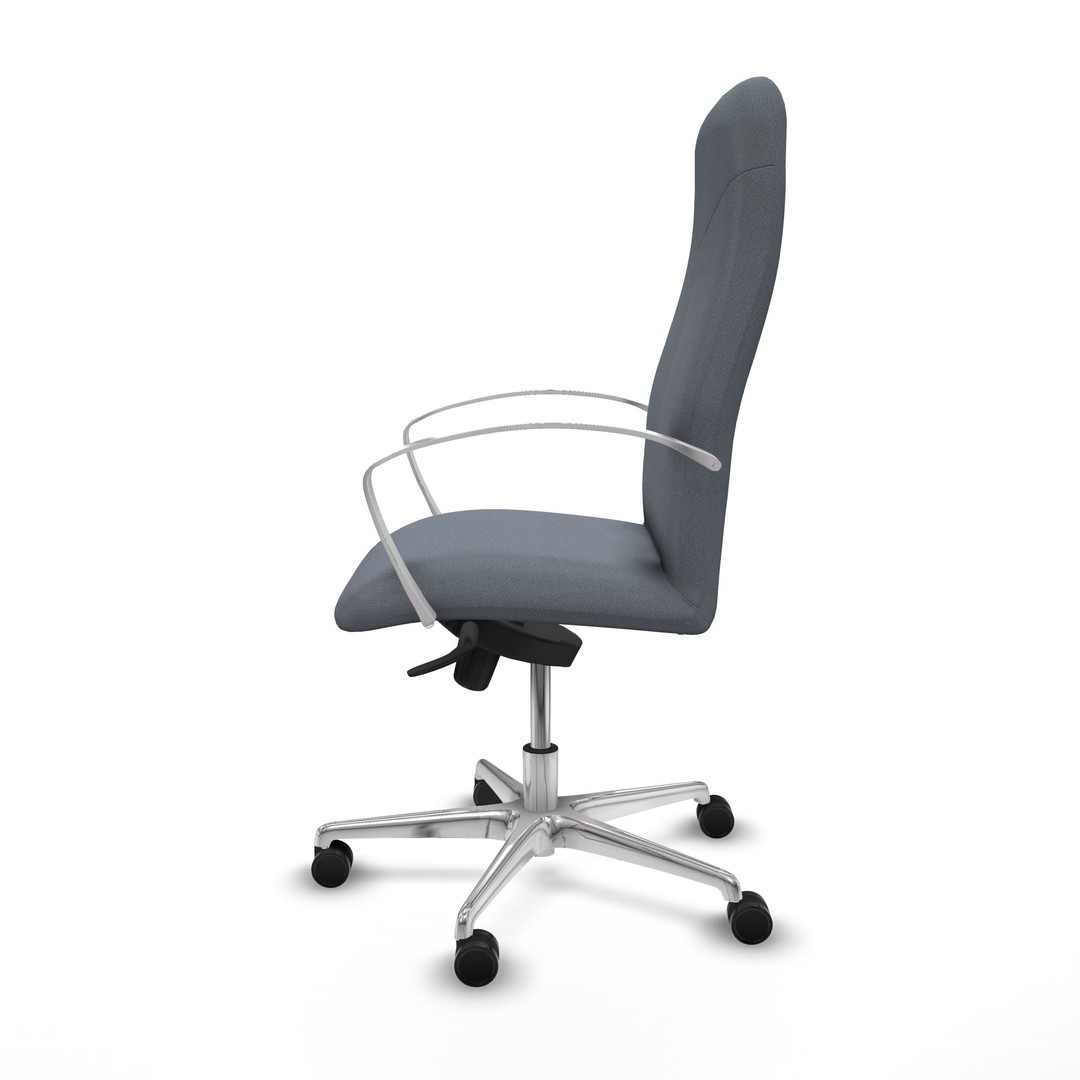 Modern Office Chair 3D Model – Low Poly Ergonomic Design, FBX & OBJ - View 5