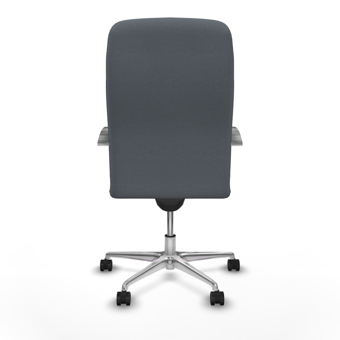 Modern Office Chair 3D Model – Low Poly Ergonomic Design, FBX & OBJ - View 7