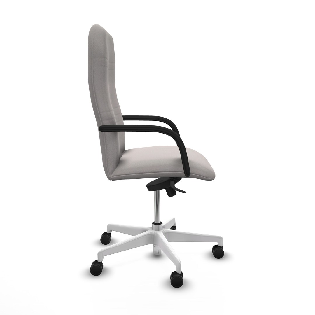 Modern Office Chair 3D Model – Low Poly Ergonomic Design, FBX & OBJ