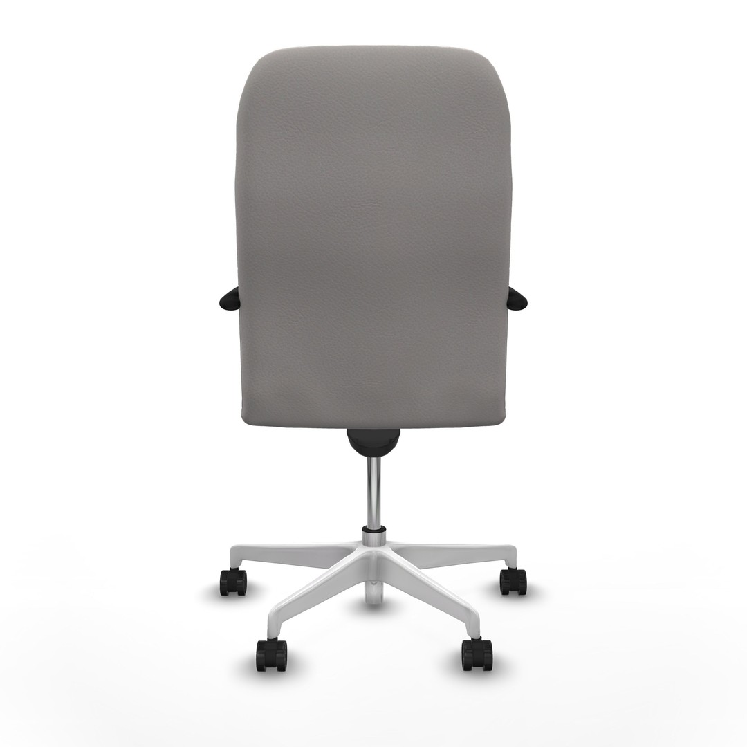 Modern Office Chair 3D Model – Low Poly Ergonomic Design, FBX & OBJ - View 7