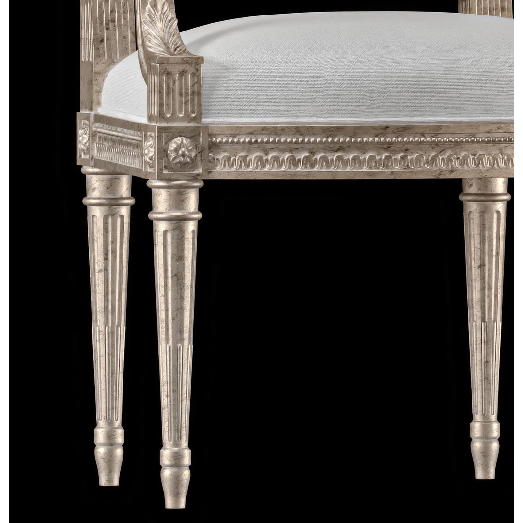 Ebanista Colette Chairs 3D Model – Classic Furniture Set, FBX - View 14