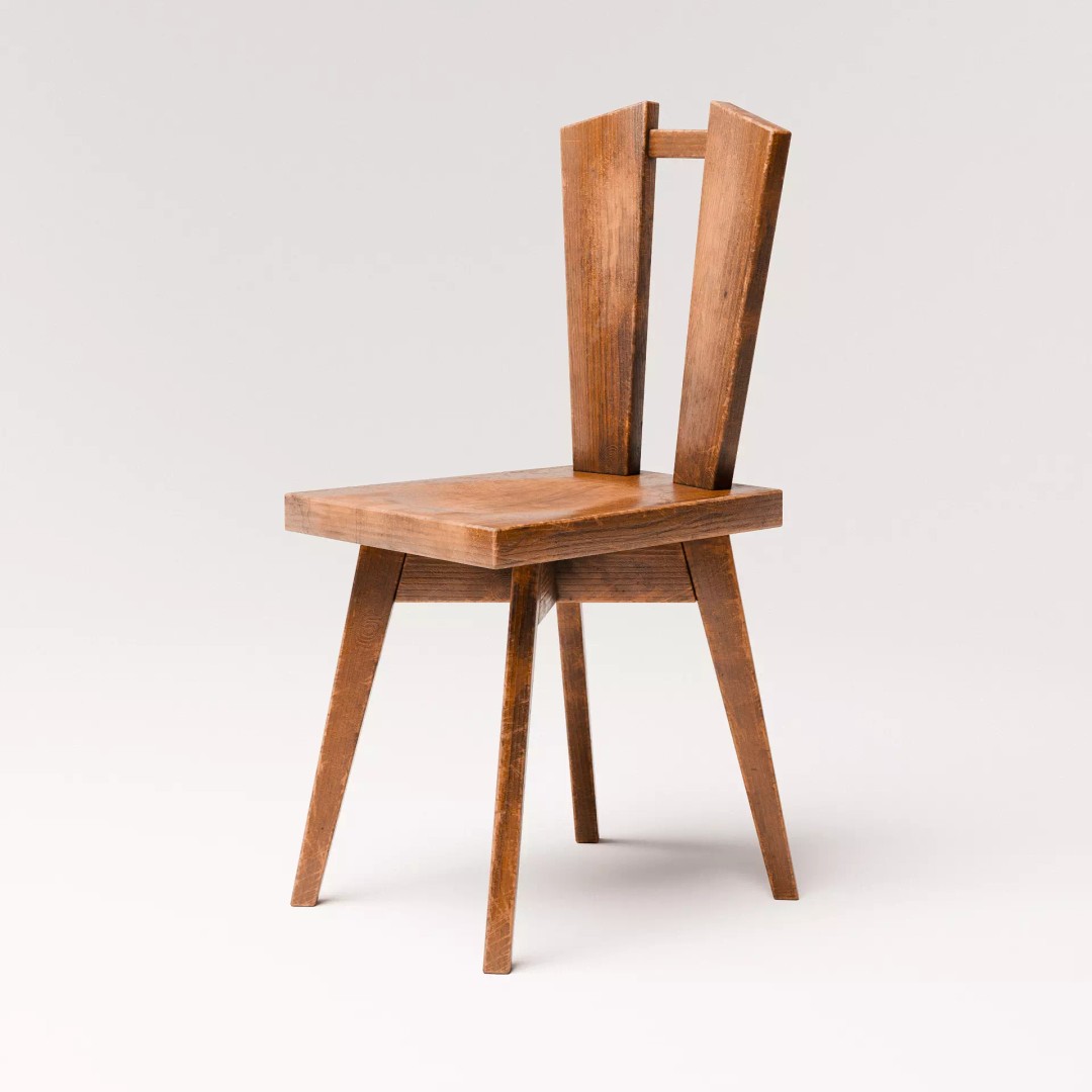 Dining Chair 3D Model – Mid-Century Modern Design, PBR Textures - View 2