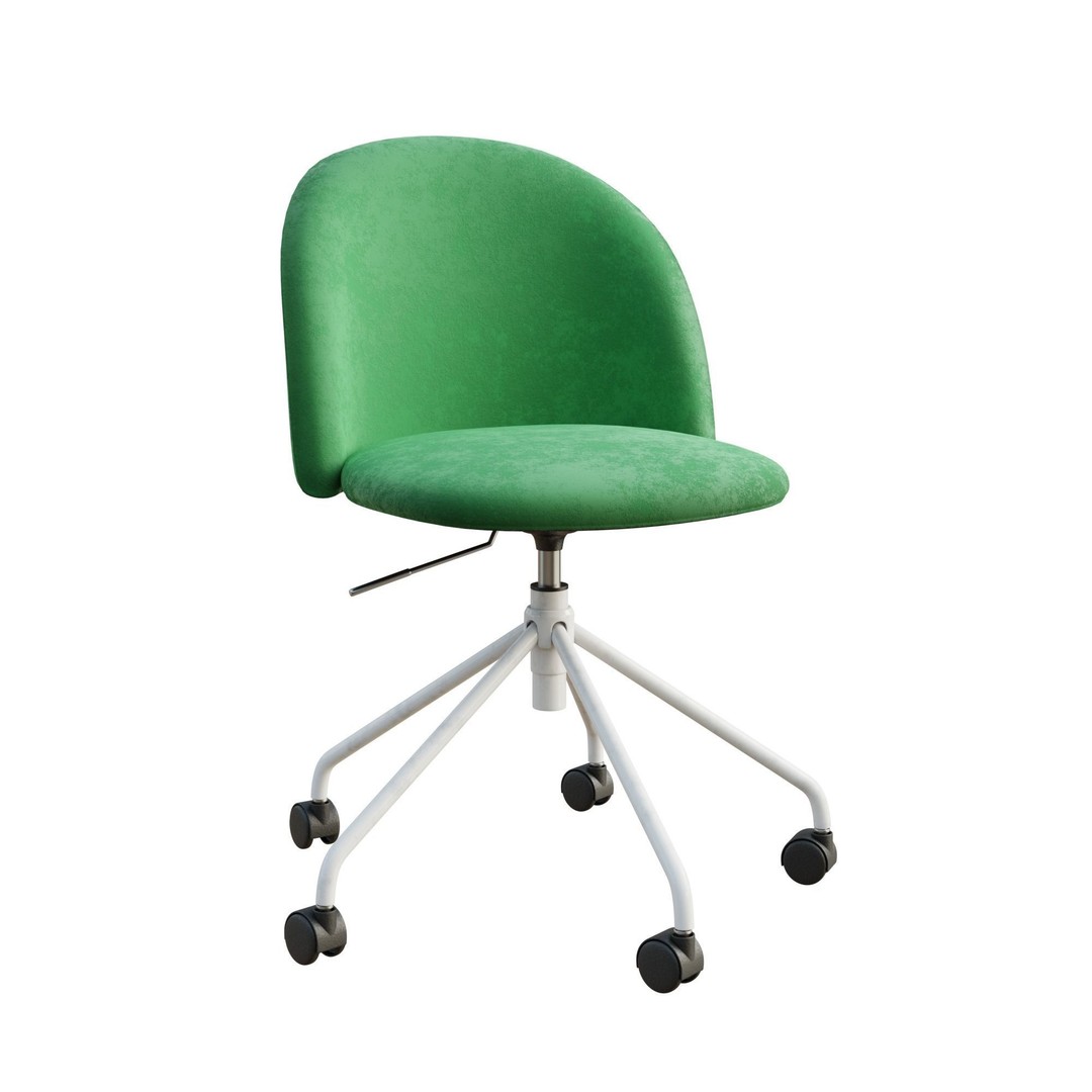 Conference Chair 3D Model – High Poly PBR Asset, Blender, FBX, OBJ - View 11