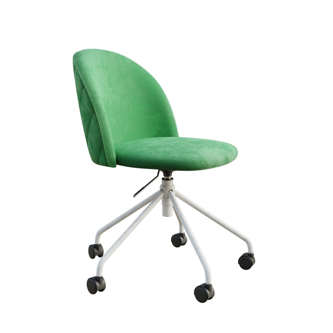 Conference Chair 3D Model – High Poly PBR Asset, Blender, FBX, OBJ - View 4
