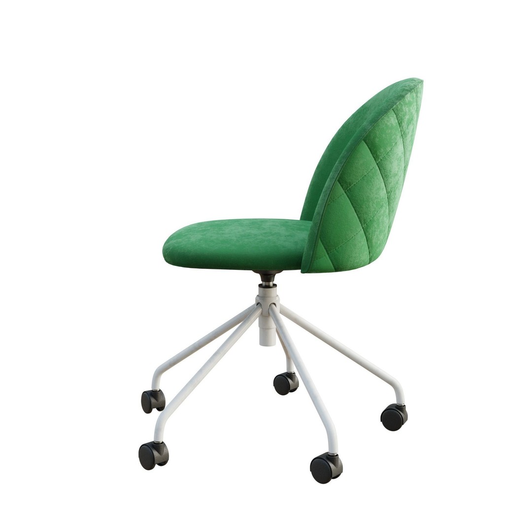 Conference Chair 3D Model – High Poly PBR Asset, Blender, FBX, OBJ - View 8