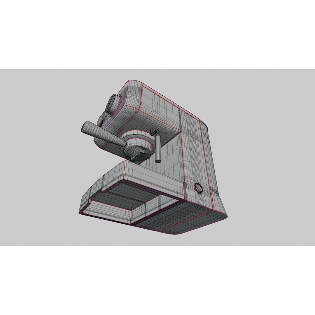 Kitchen Appliances 3D Model – High-Detail PBR Asset for Interior Design - View 10
