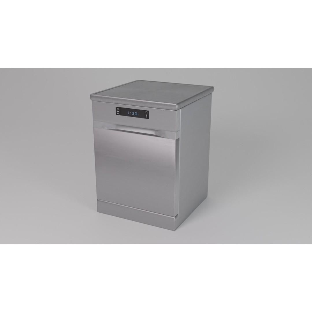 Kitchen Appliances 3D Model – High-Detail PBR Asset for Interior Design - View 17