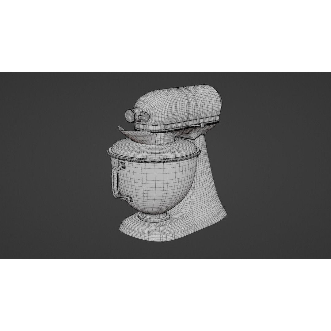 Kitchen Appliances 3D Model – High-Detail PBR Asset for Interior Design - View 24