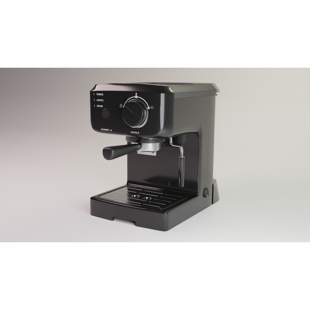 Kitchen Appliances 3D Model – High-Detail PBR Asset for Interior Design - View 3