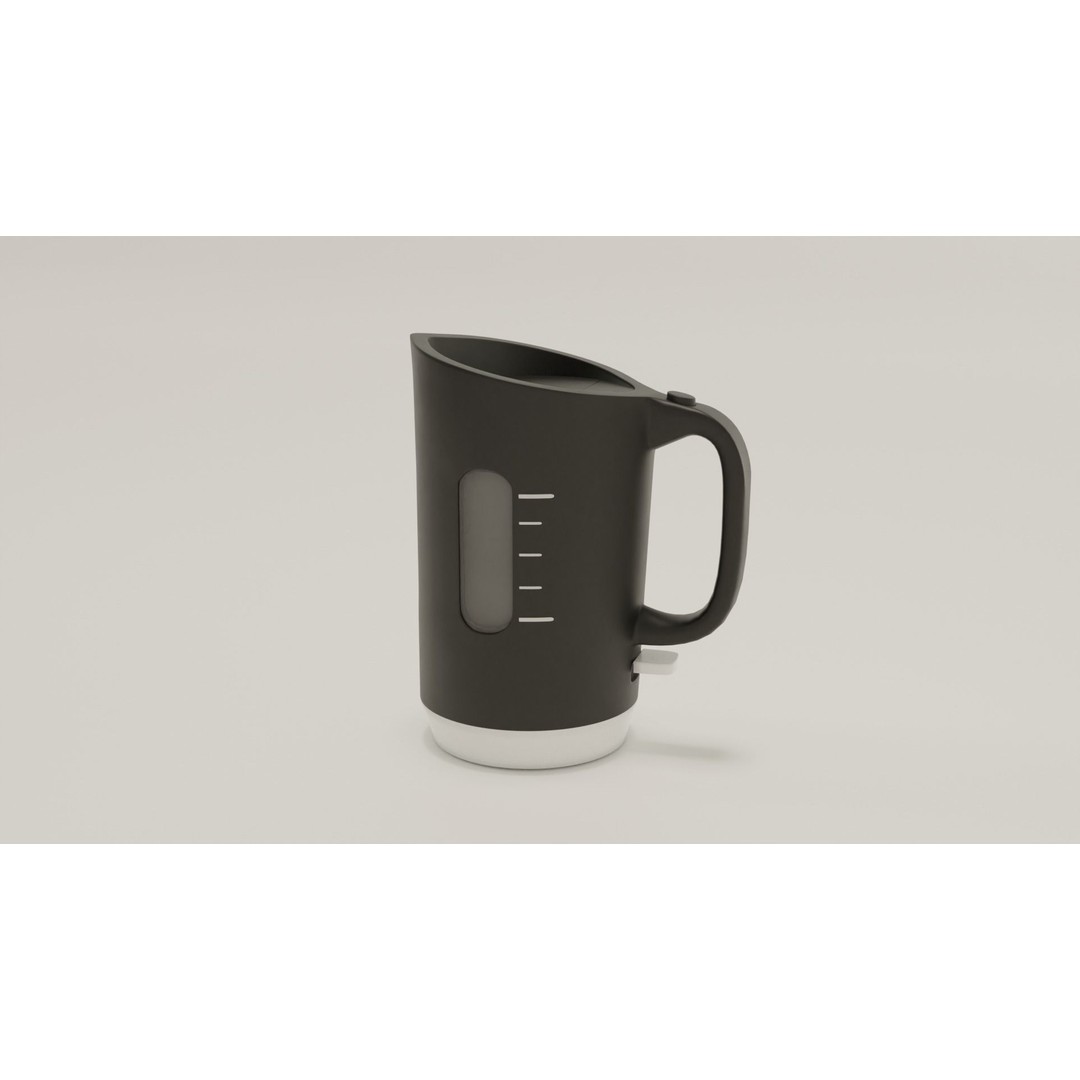 Kitchen Appliances 3D Model – High-Detail PBR Asset for Interior Design - View 33