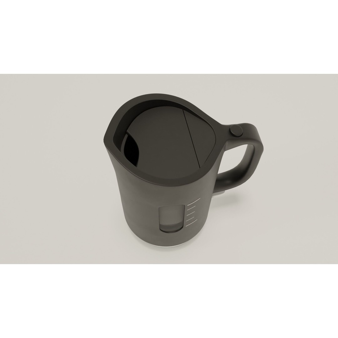 Kitchen Appliances 3D Model – High-Detail PBR Asset for Interior Design - View 35