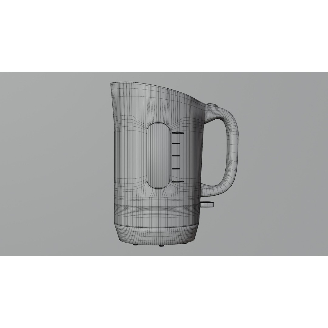 Kitchen Appliances 3D Model – High-Detail PBR Asset for Interior Design - View 36